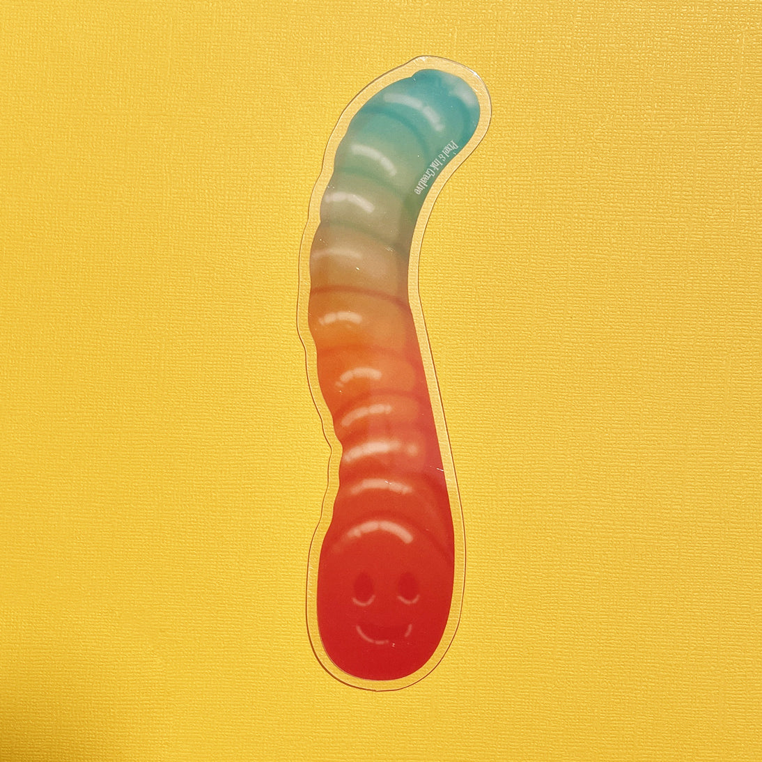 Gummy Worm Bookmark