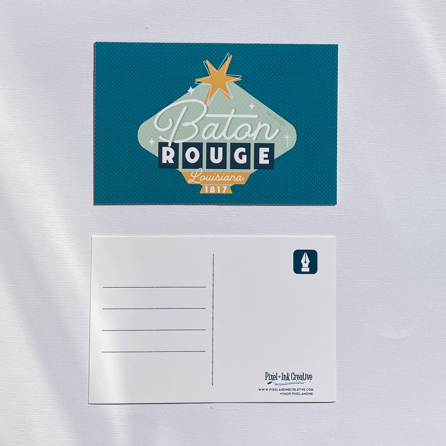Louisiana Cities Post Card