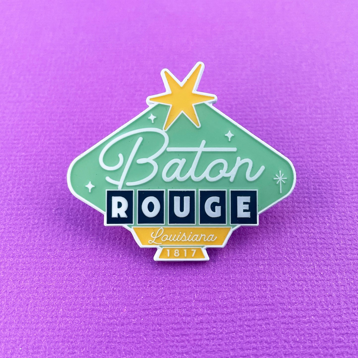 Louisiana Cities Pin β Once Upon A Sign