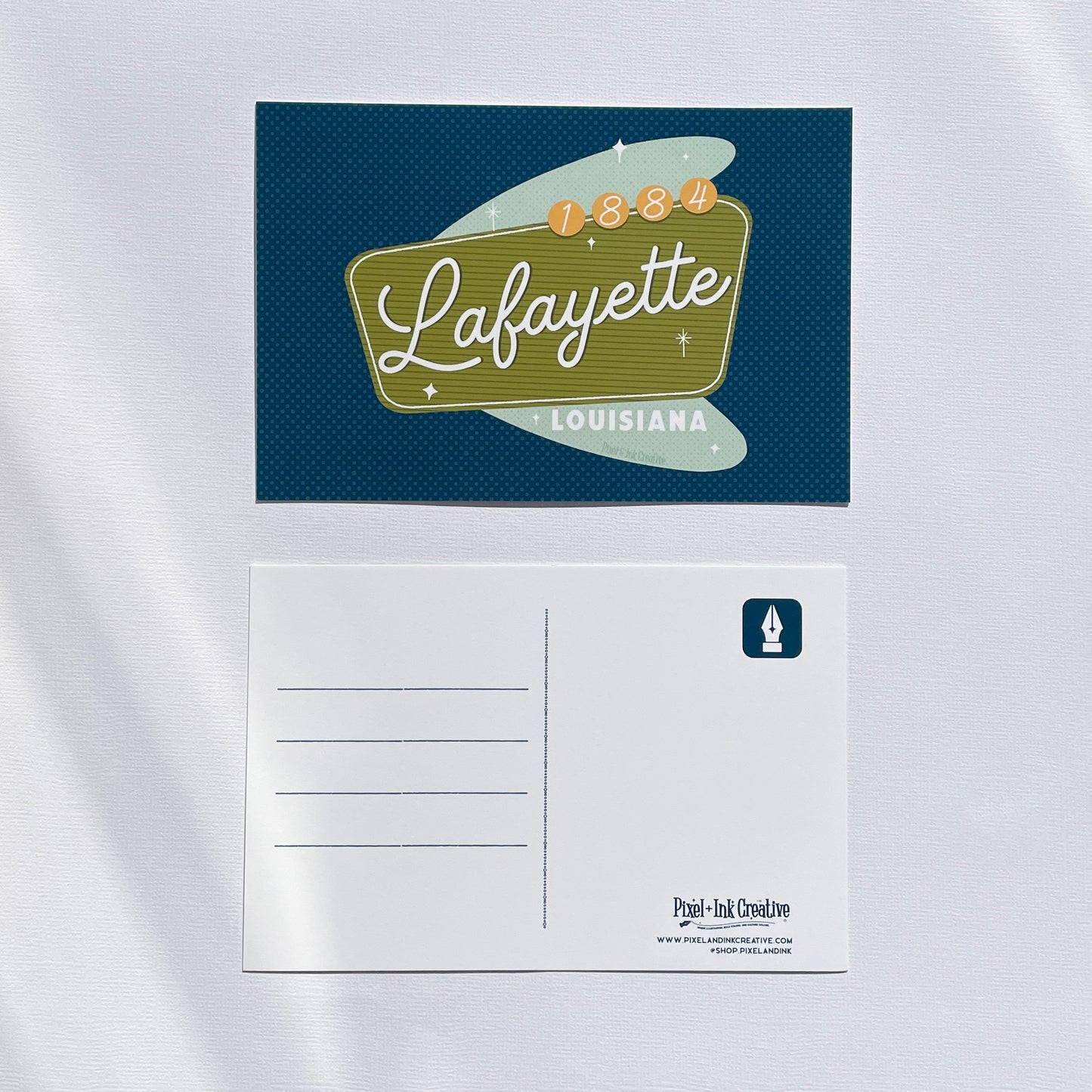 Louisiana Cities Post Card