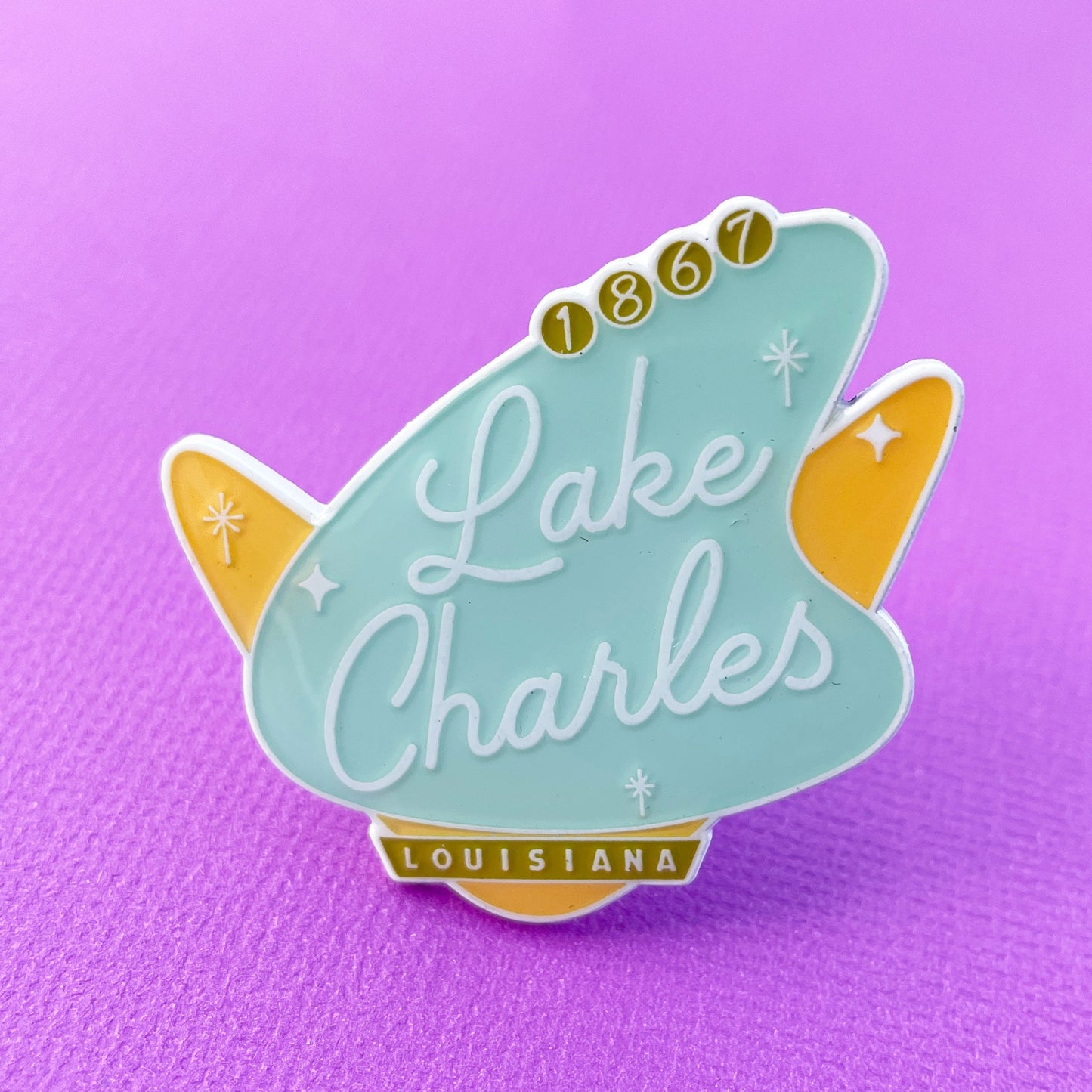Louisiana Cities Pin β Once Upon A Sign
