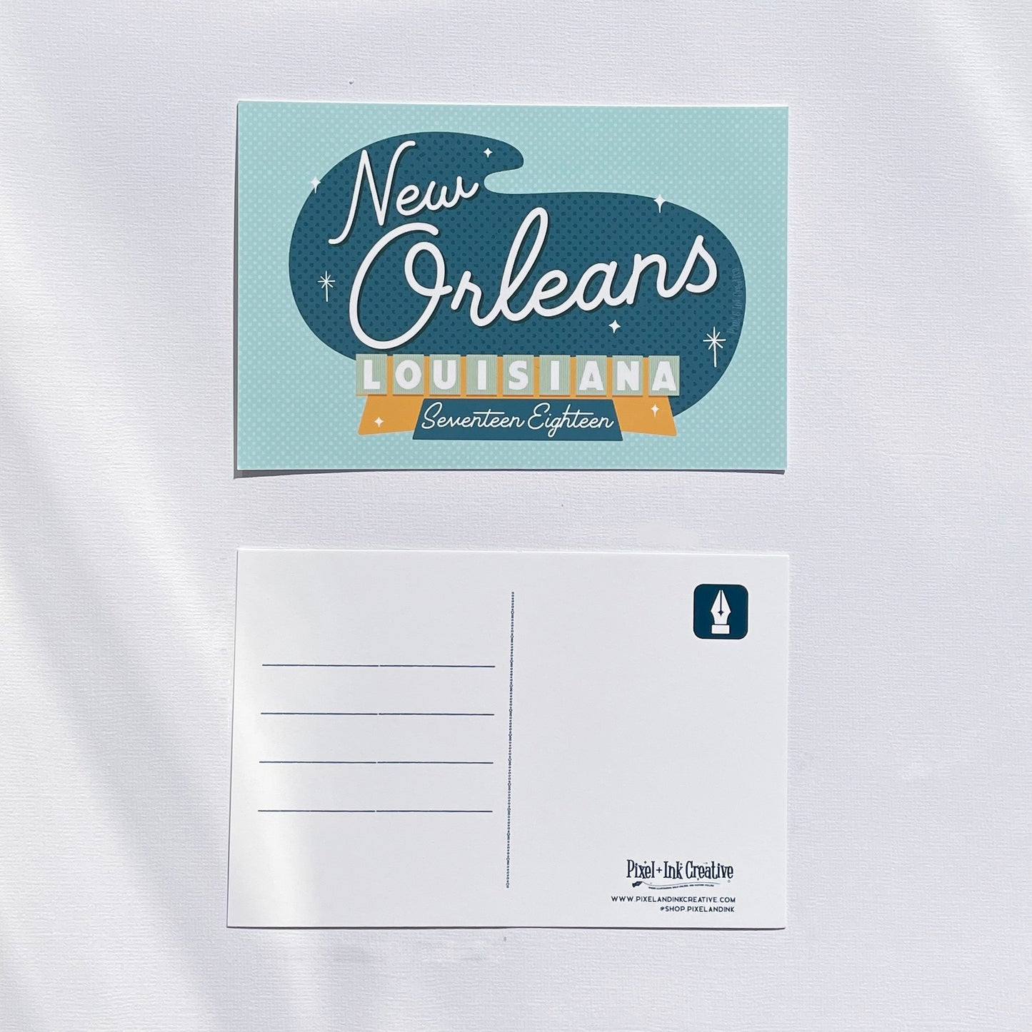 Louisiana Cities Post Card