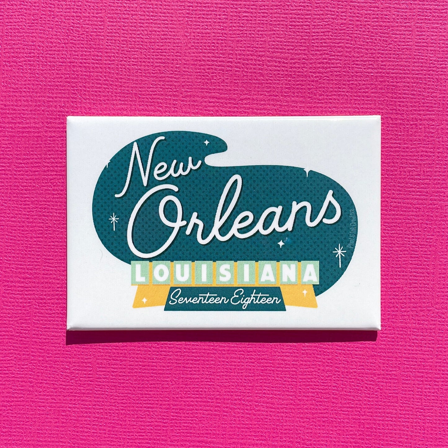 Louisiana Cities Magnet - Once Upon A Sign
