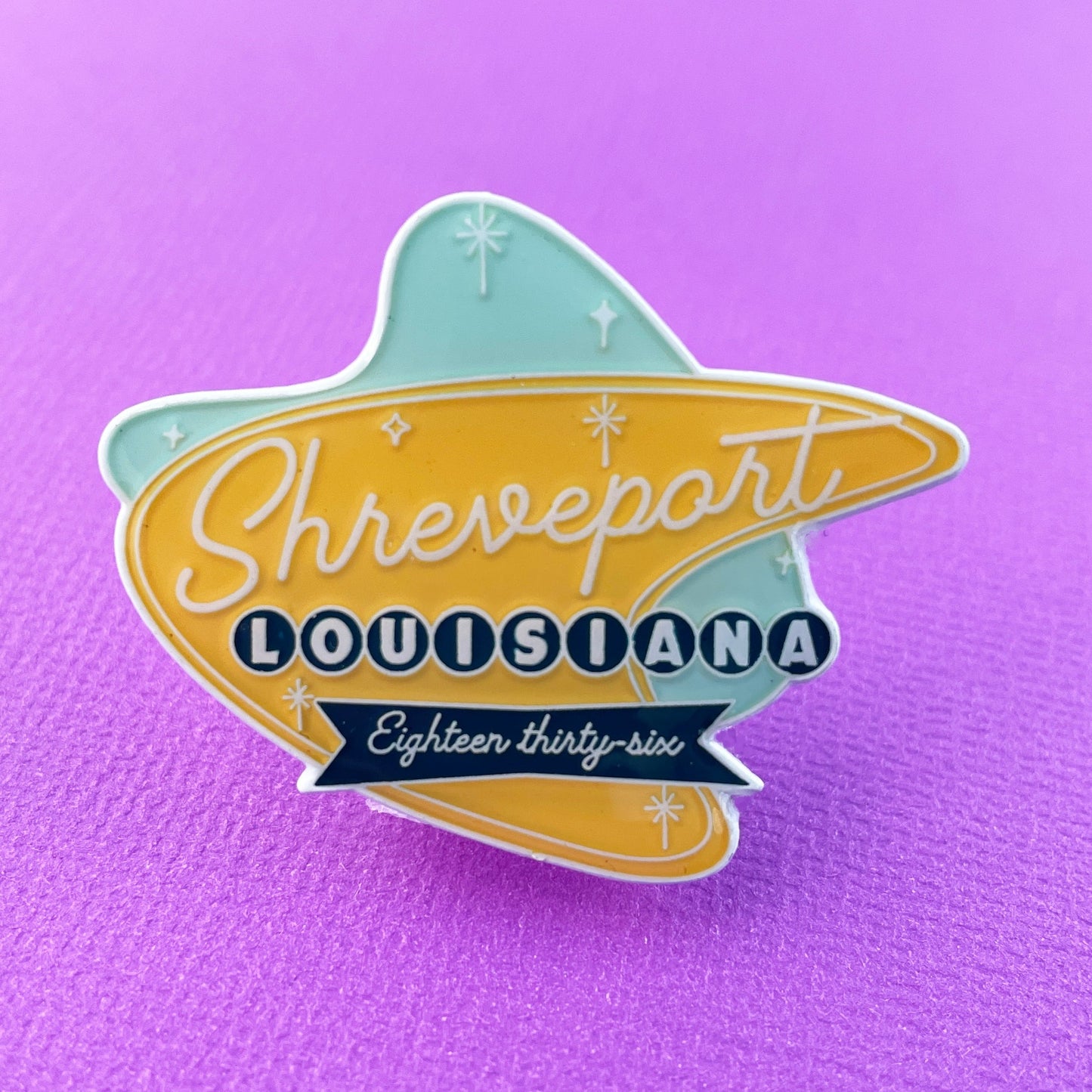 Louisiana Cities Pin β Once Upon A Sign