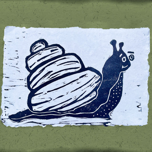 Skittish Snail Print of the Month - March