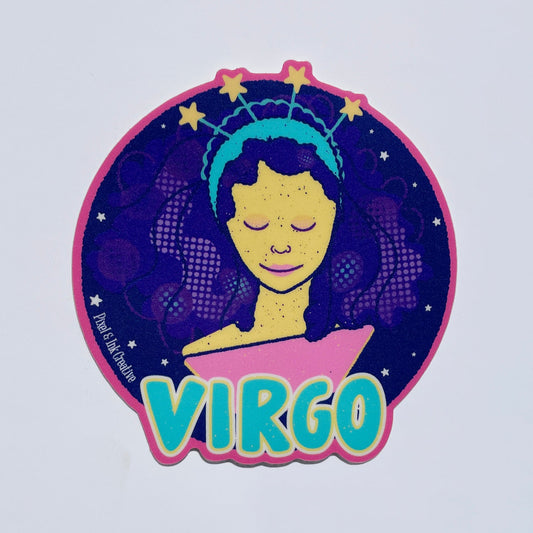 Virgo Zodiac Sticker