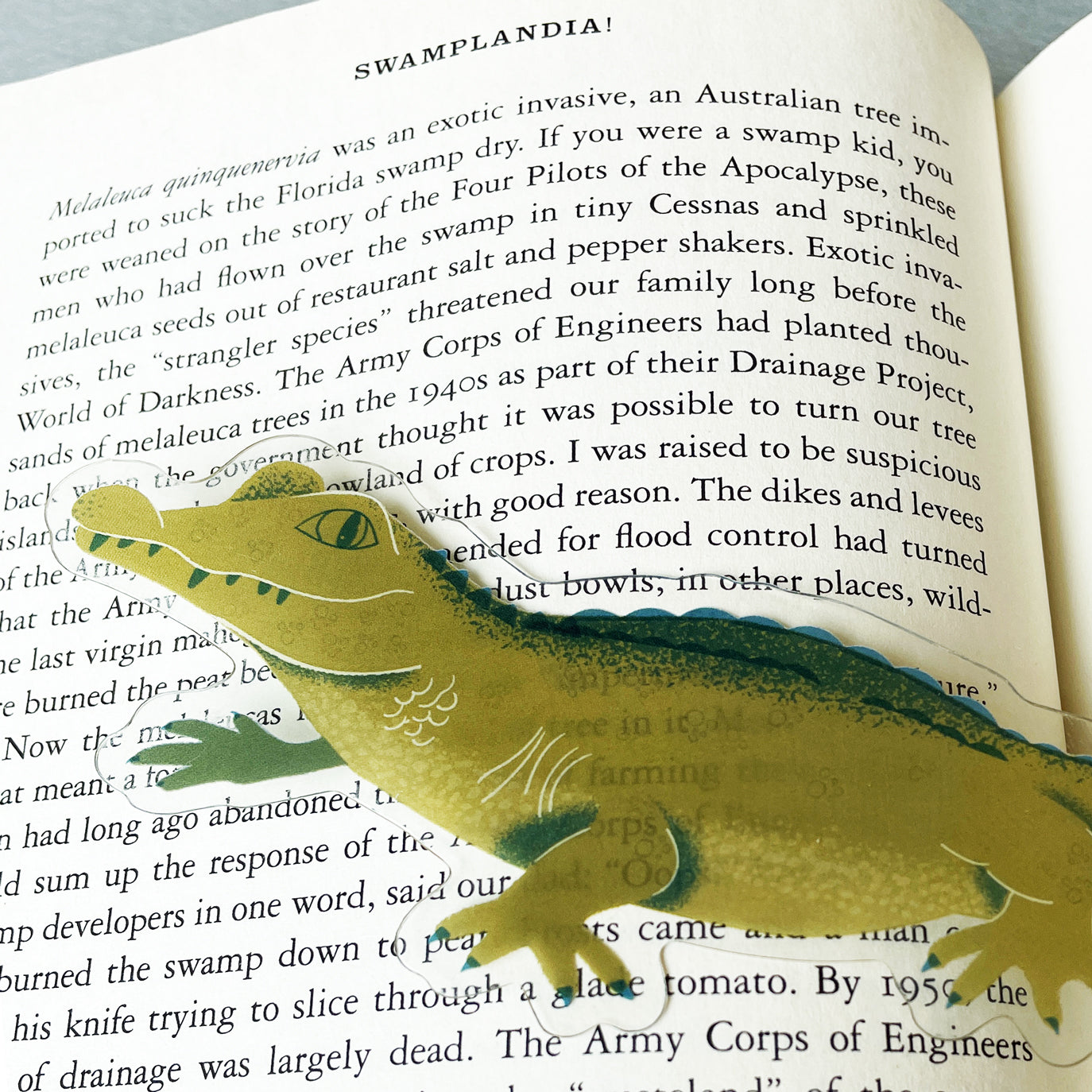 Alligator Bookmark