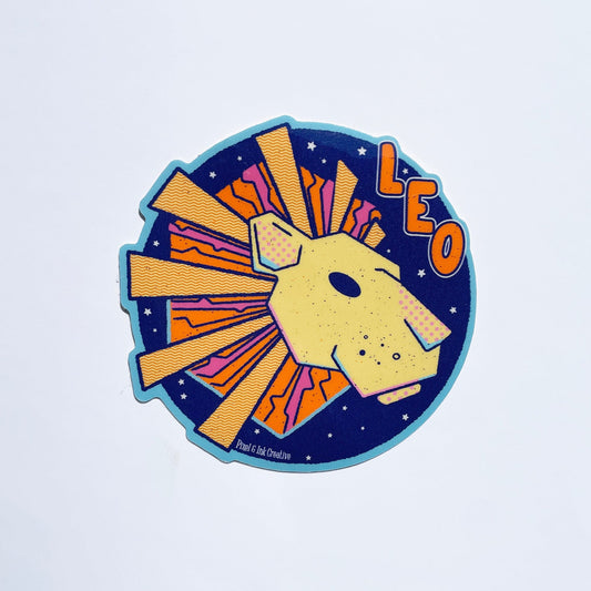 Leo Zodiac Sticker
