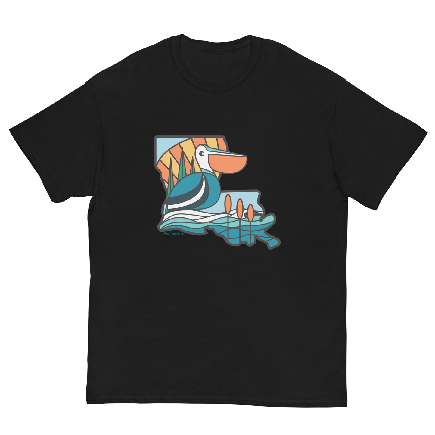 Louisiana Pelican Blues Shirt