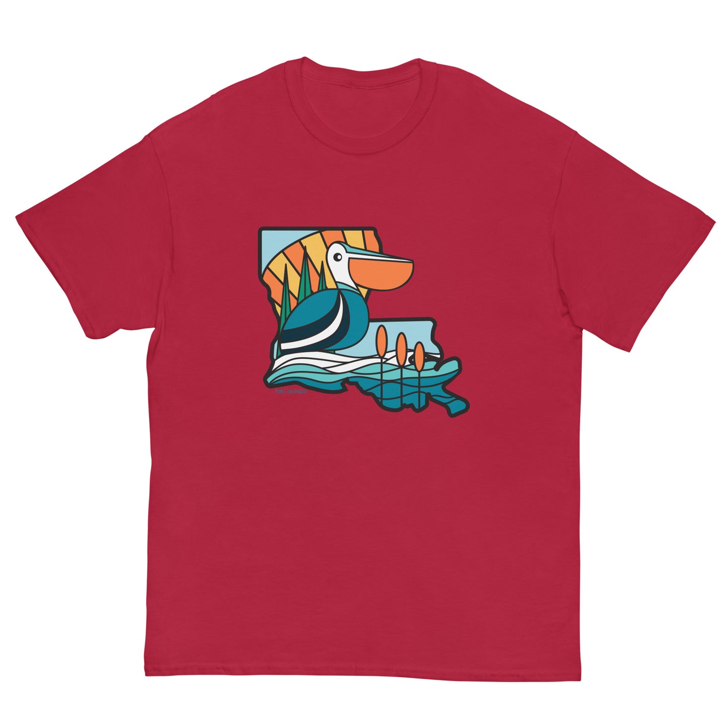 Louisiana Pelican Blues Shirt