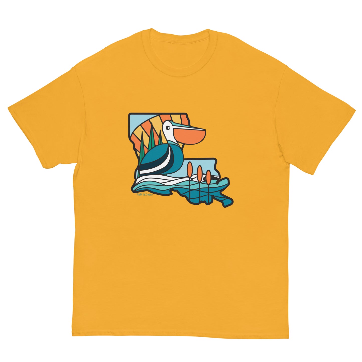 Louisiana Pelican Blues Shirt