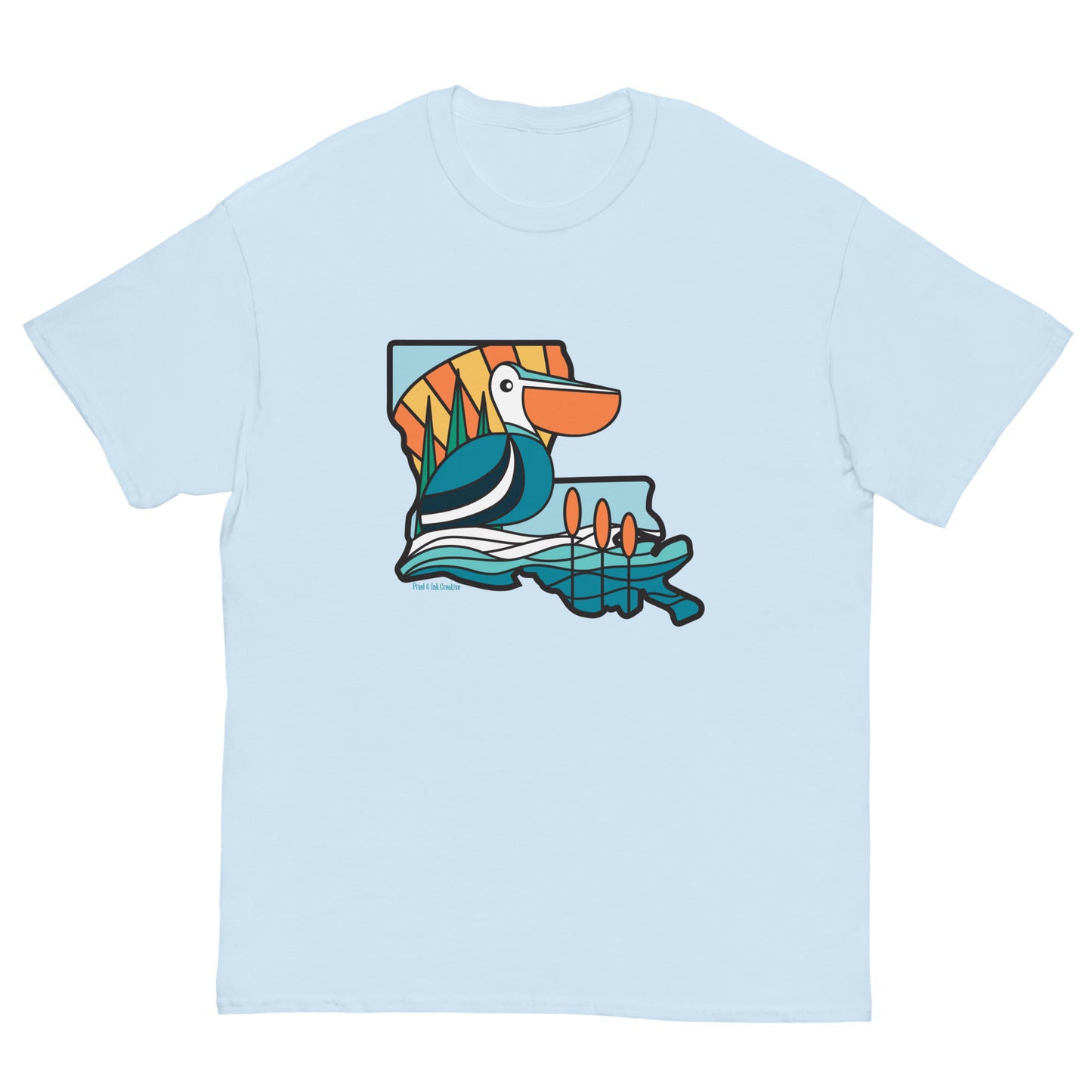 Louisiana Pelican Blues Shirt