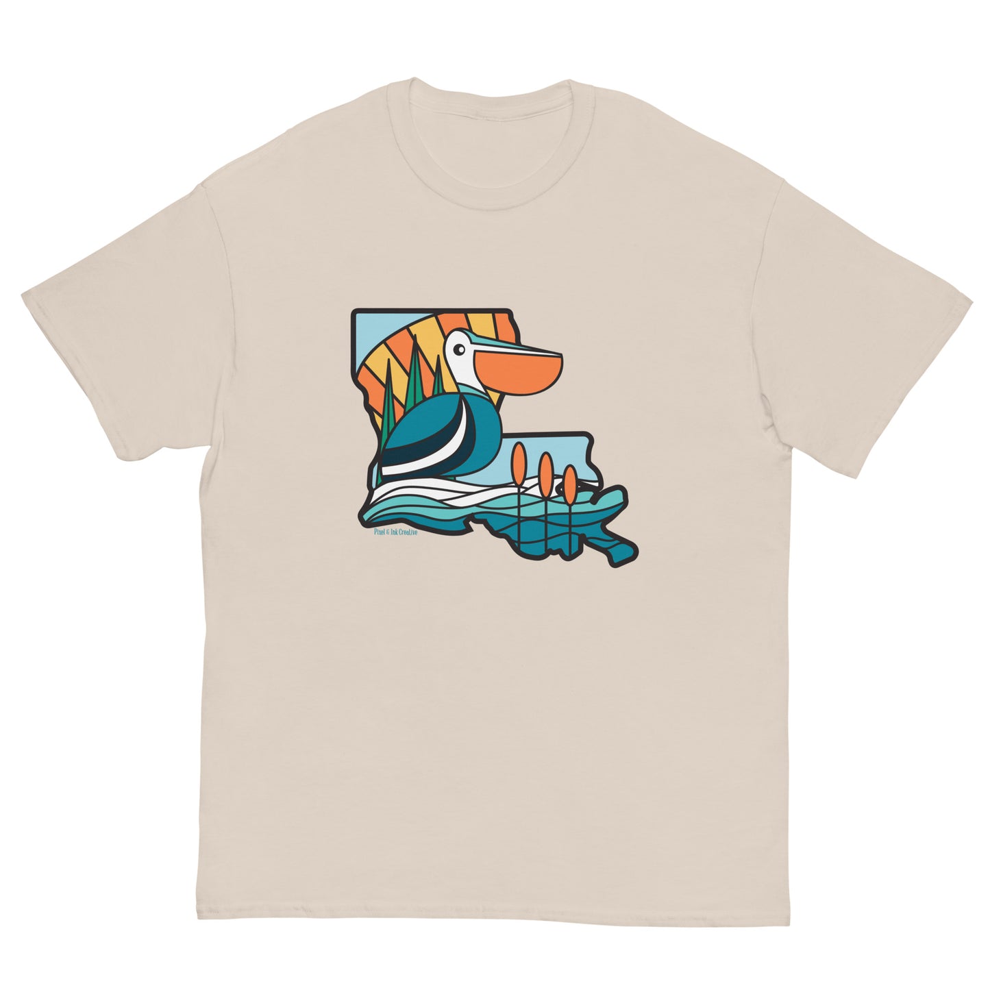 Louisiana Pelican Blues Shirt