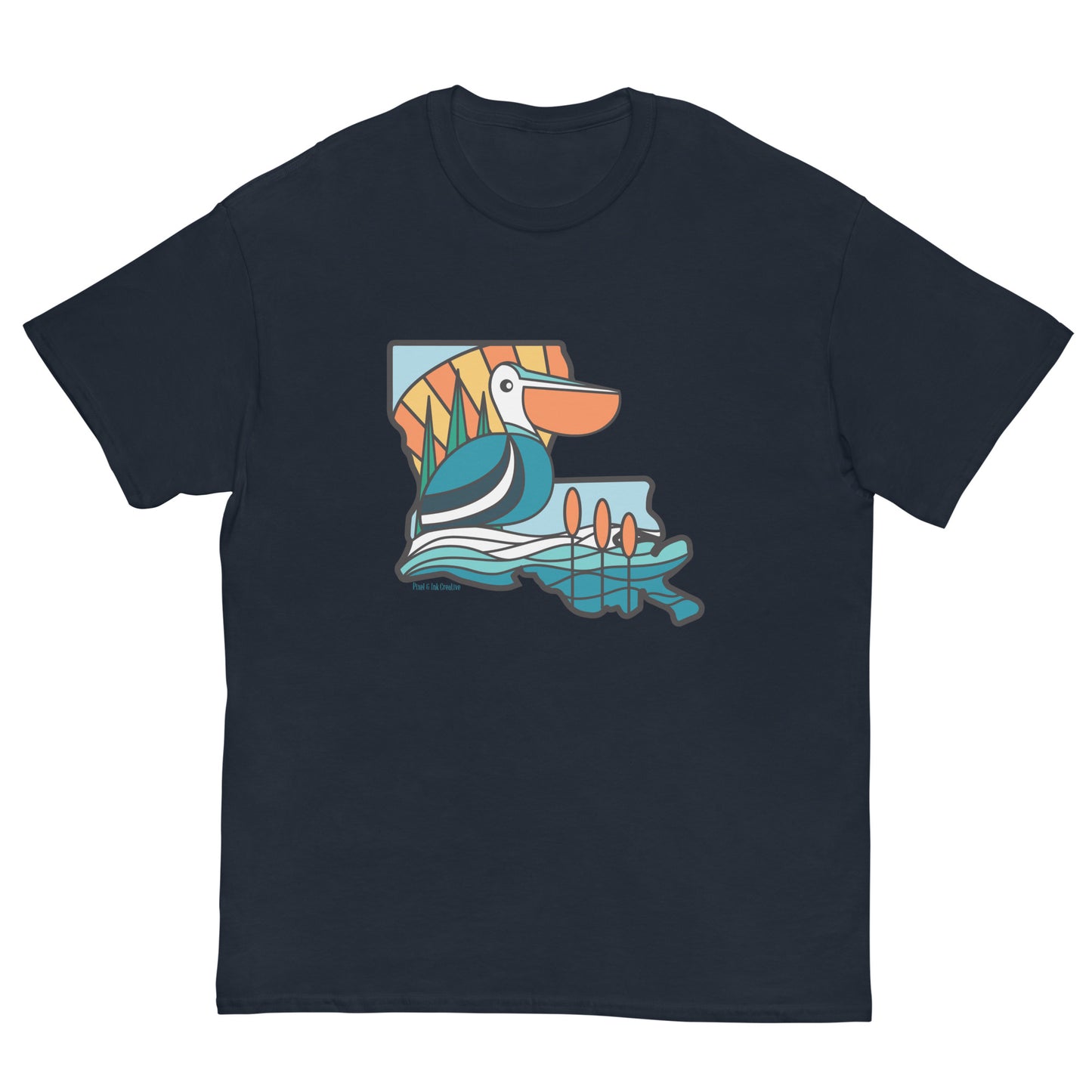 Louisiana Pelican Blues Shirt