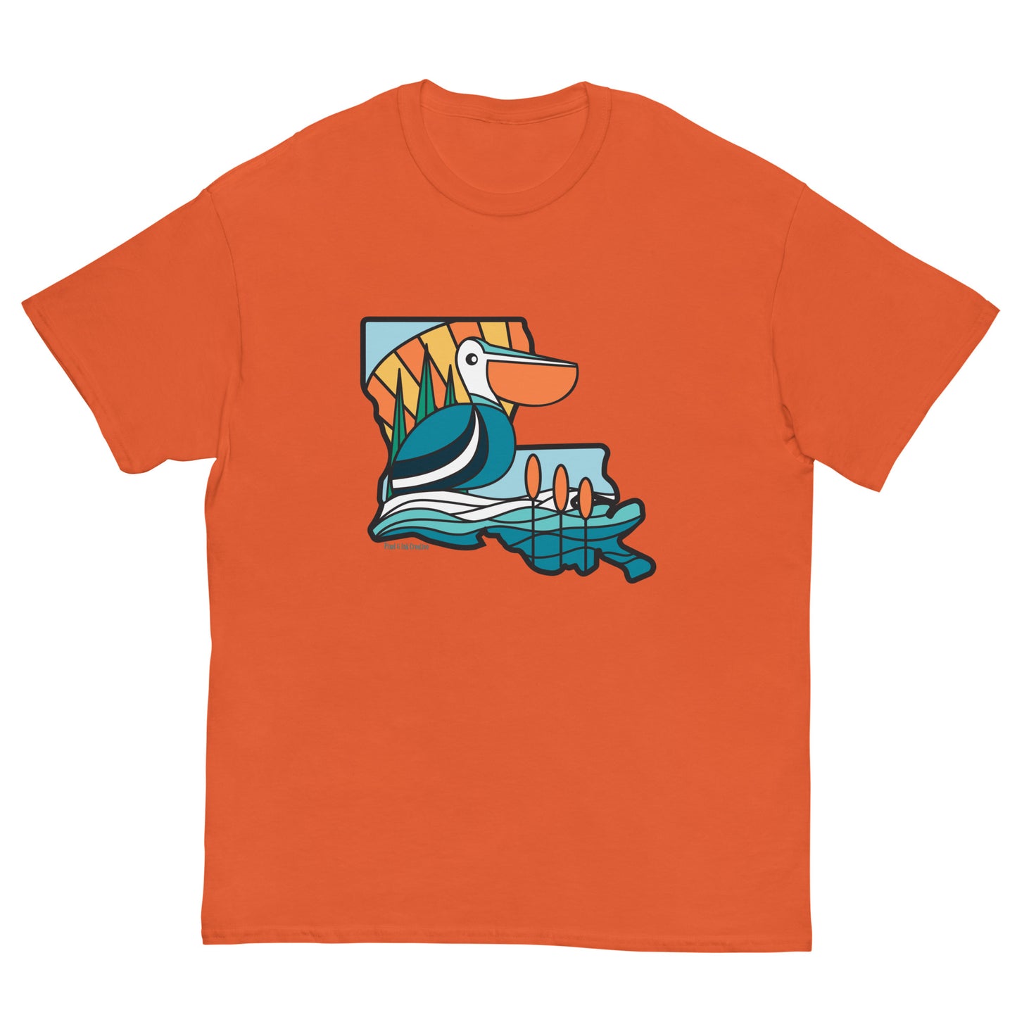 Louisiana Pelican Blues Shirt