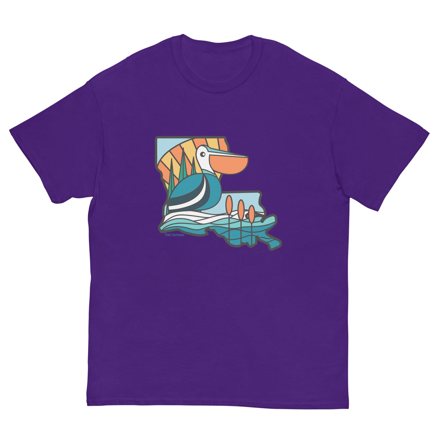 Louisiana Pelican Blues Shirt