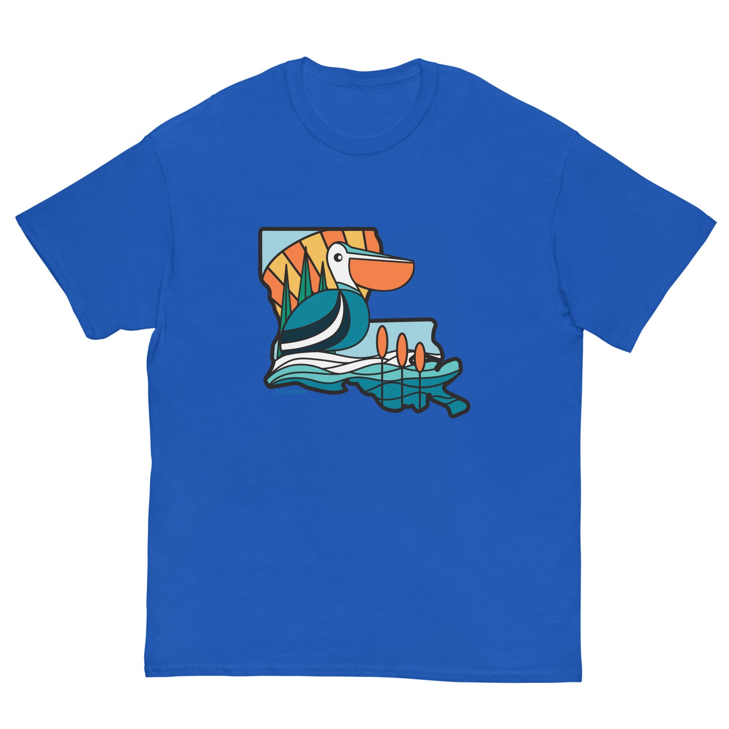 Louisiana Pelican Blues Shirt