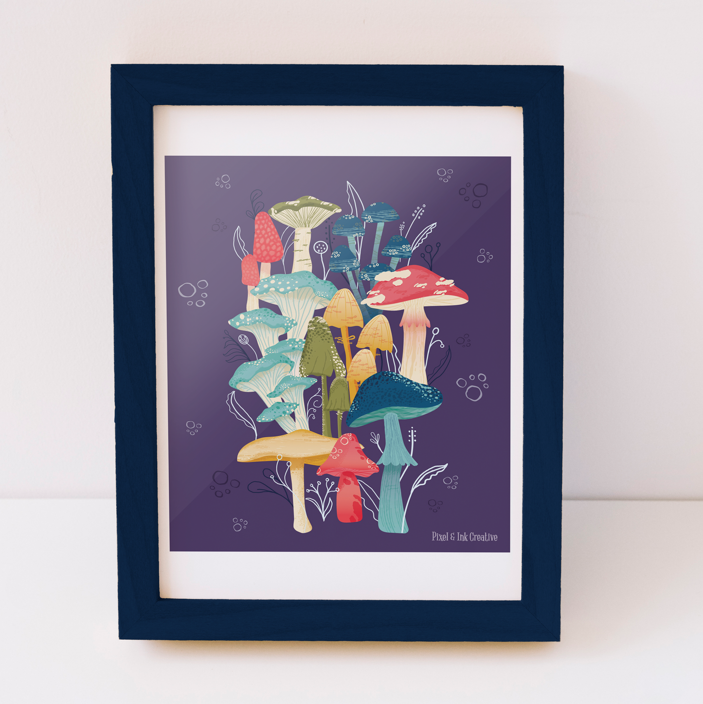 Mushroom Bloom Art Print