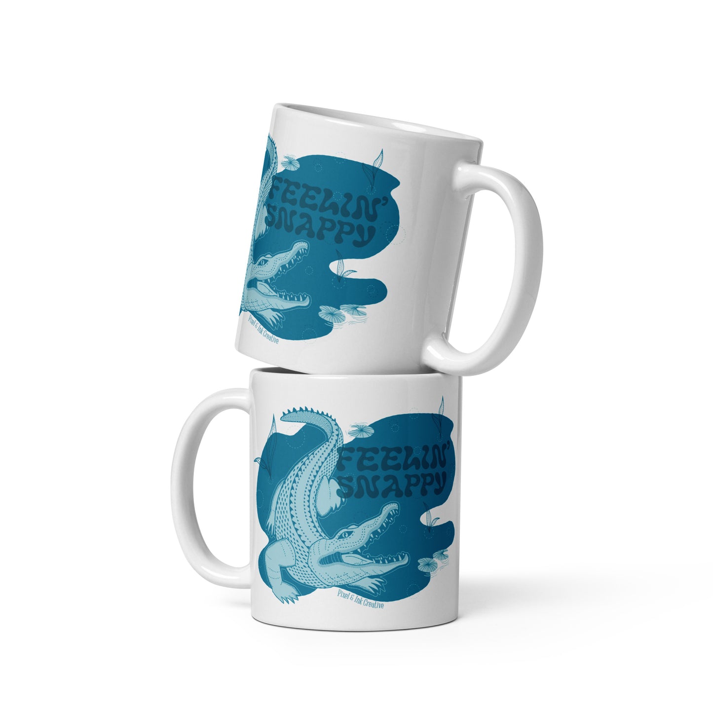 Feelin' Snappy Alligator Mug