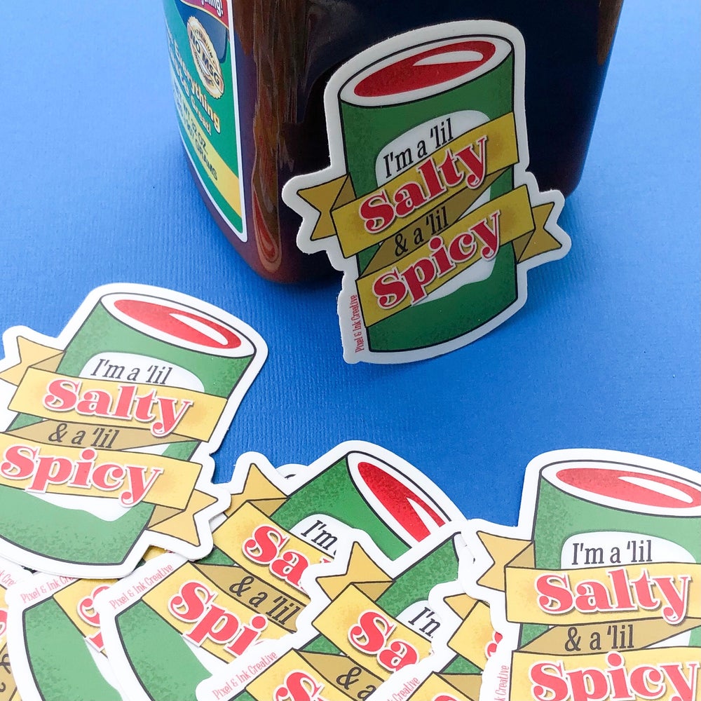 Salty & Spicy Sticker