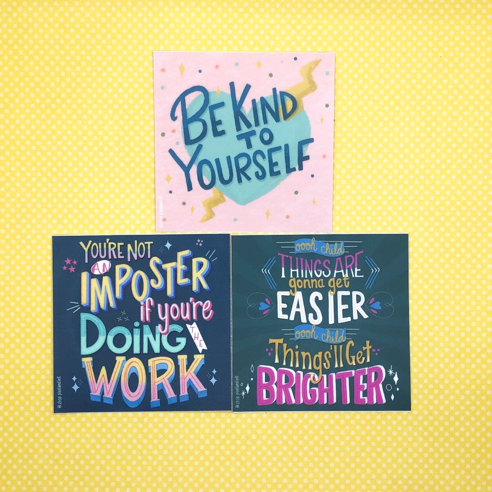 Note To Self Stickers