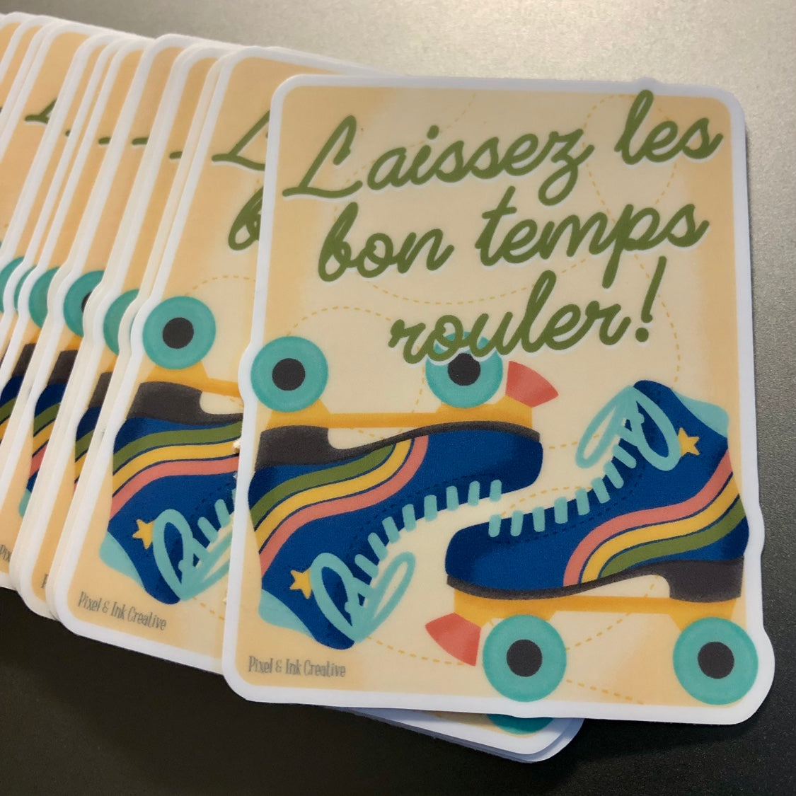 Let The Good Times Roll Sticker