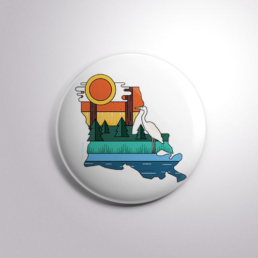 Louisiana Layers Magnet
