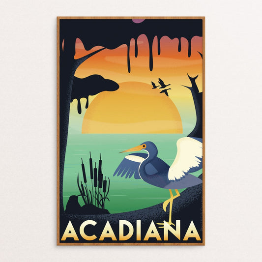 Acadiana Louisiana Poster