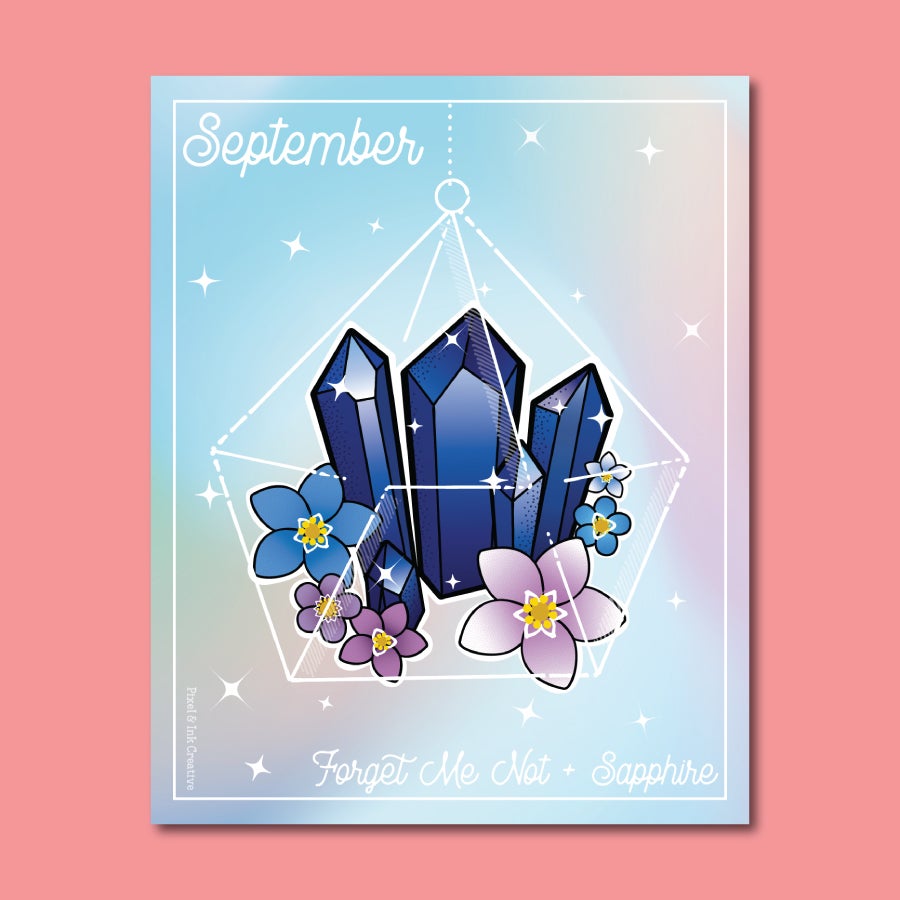 September -- Gems + Stems