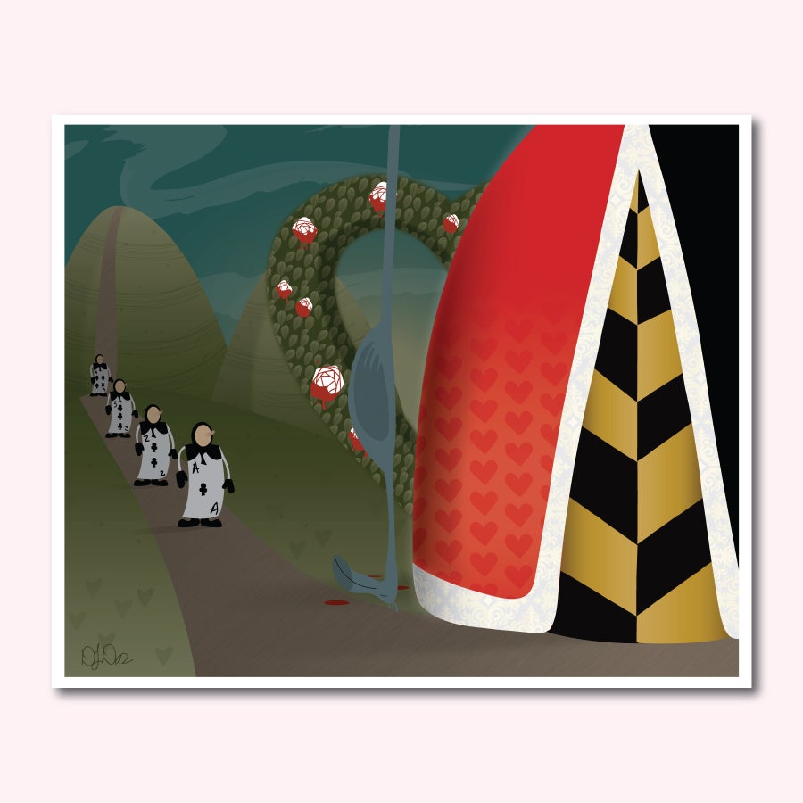 The Red Queen Art Print