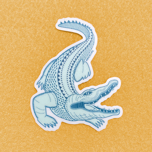 Alligator Blues Sticker
