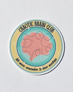Chaotic Brain Club Sticker