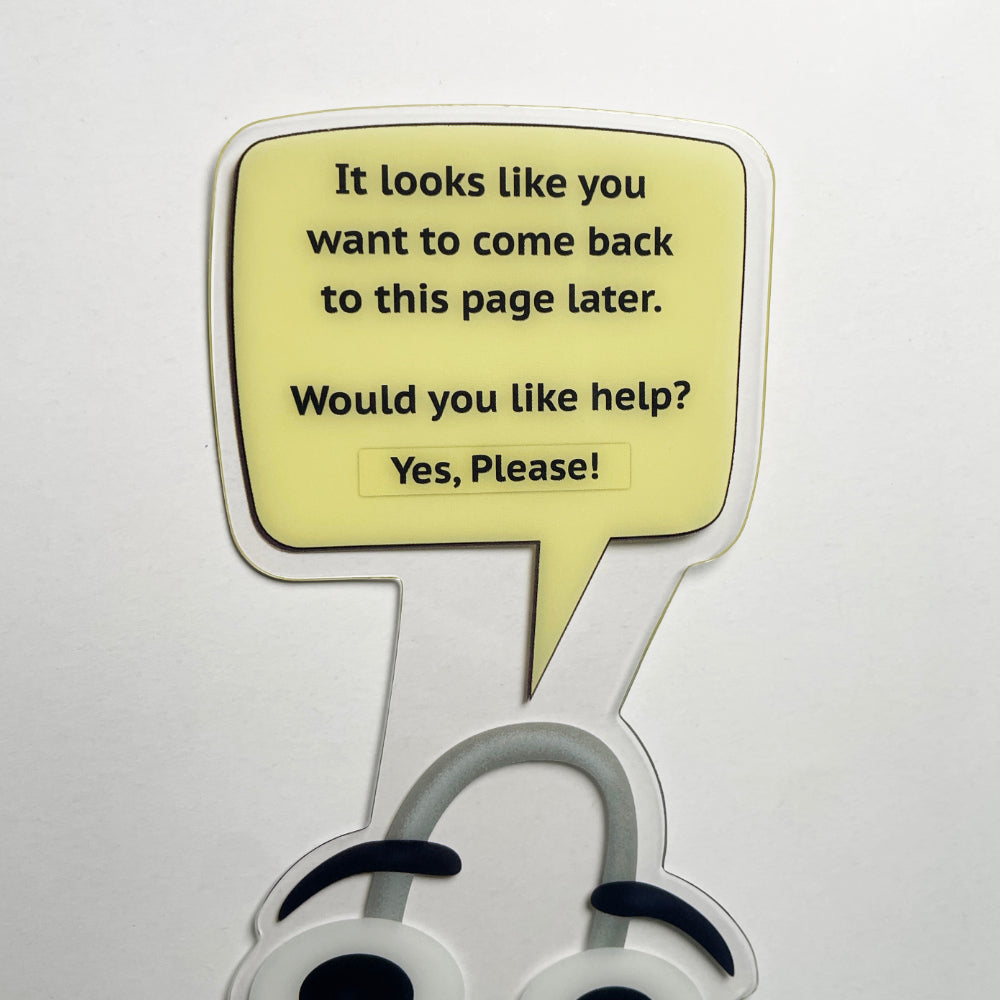 Clippy Bookmark