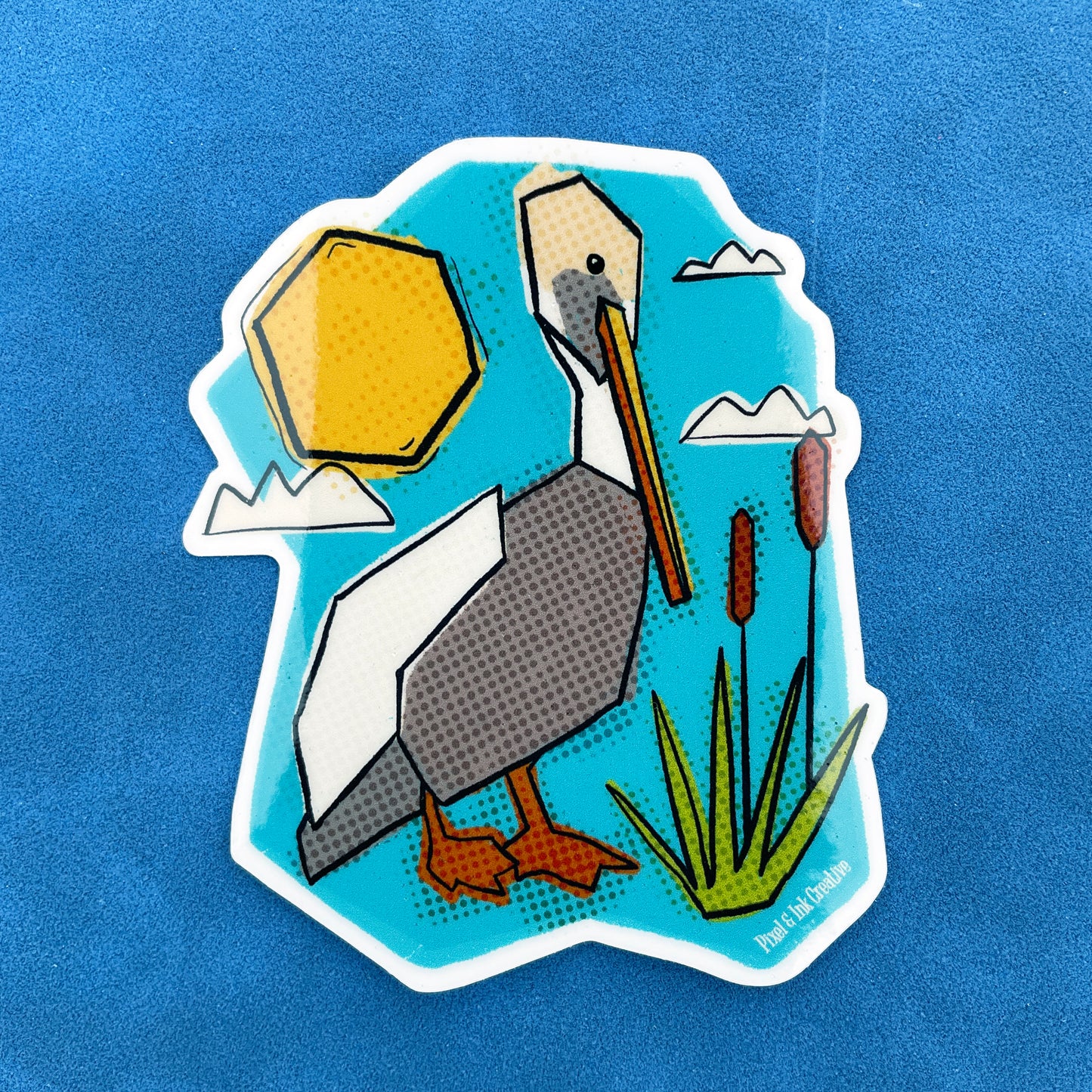 Cute Pelican Sticker