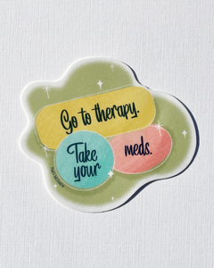 Go To Therapy Sticker