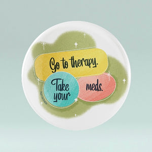 Mental Health Buttons & Magnets