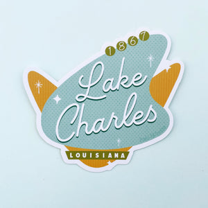 Louisiana Cities Sticker - Once Upon A Sign