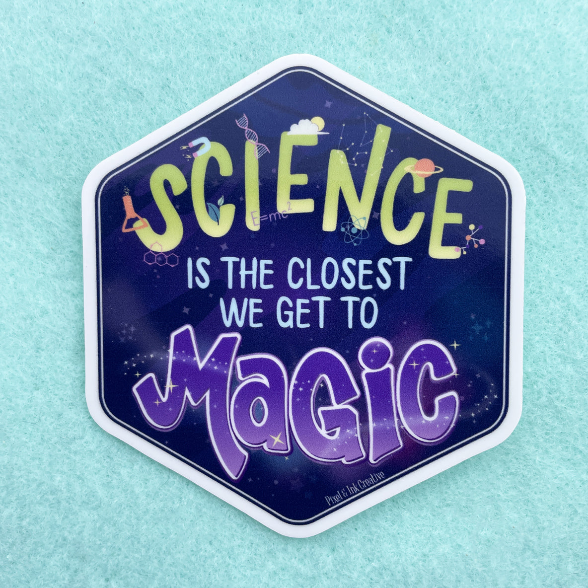 Science is Magic Sticker