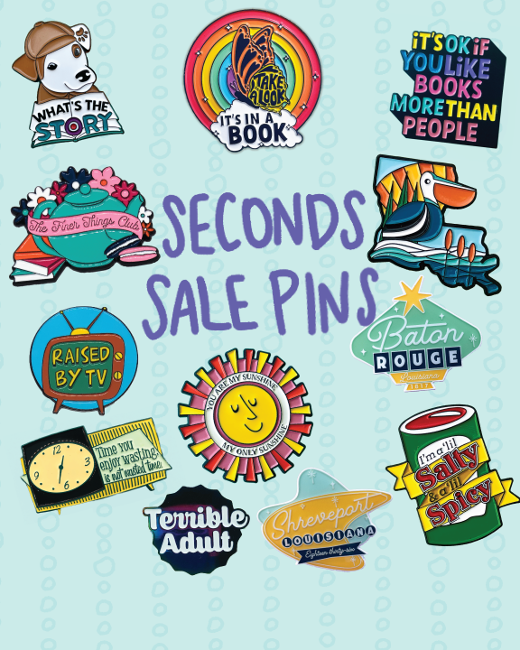 *Seconds* Sale Pins