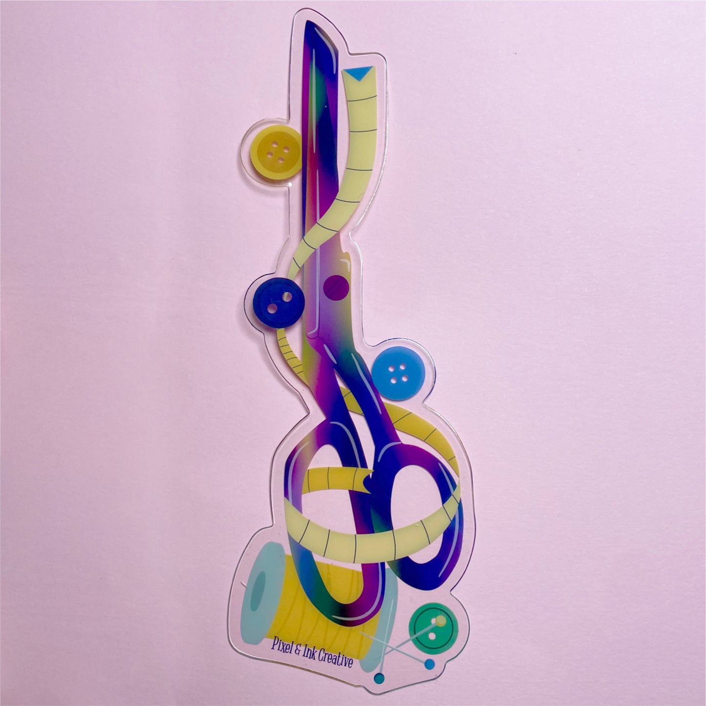 Sewing Supplies Bookmark