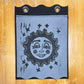 Wilhelmina | Handmade Linocut Sun Banner