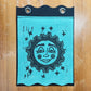 Wilhelmina | Handmade Linocut Sun Banner