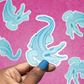 Alligator Blues Sticker