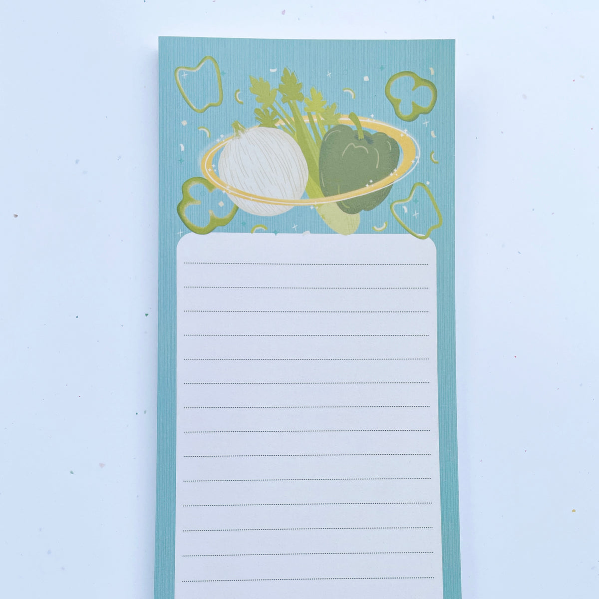 Cajun Holy Trinity Magnetic Shopping List Notepad