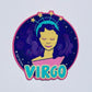 Virgo Zodiac Sticker