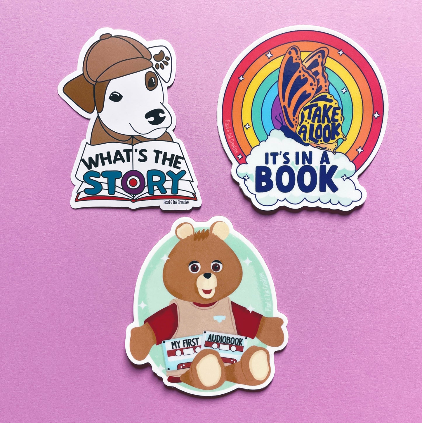 Teddy Ruxpin Audiobook Sticker