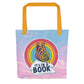 It's in a Book Rainbow Reading Tote Bag