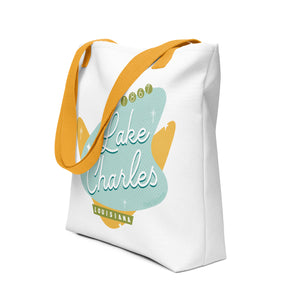 Lake Charles Tote bag - Once Upon A Sign