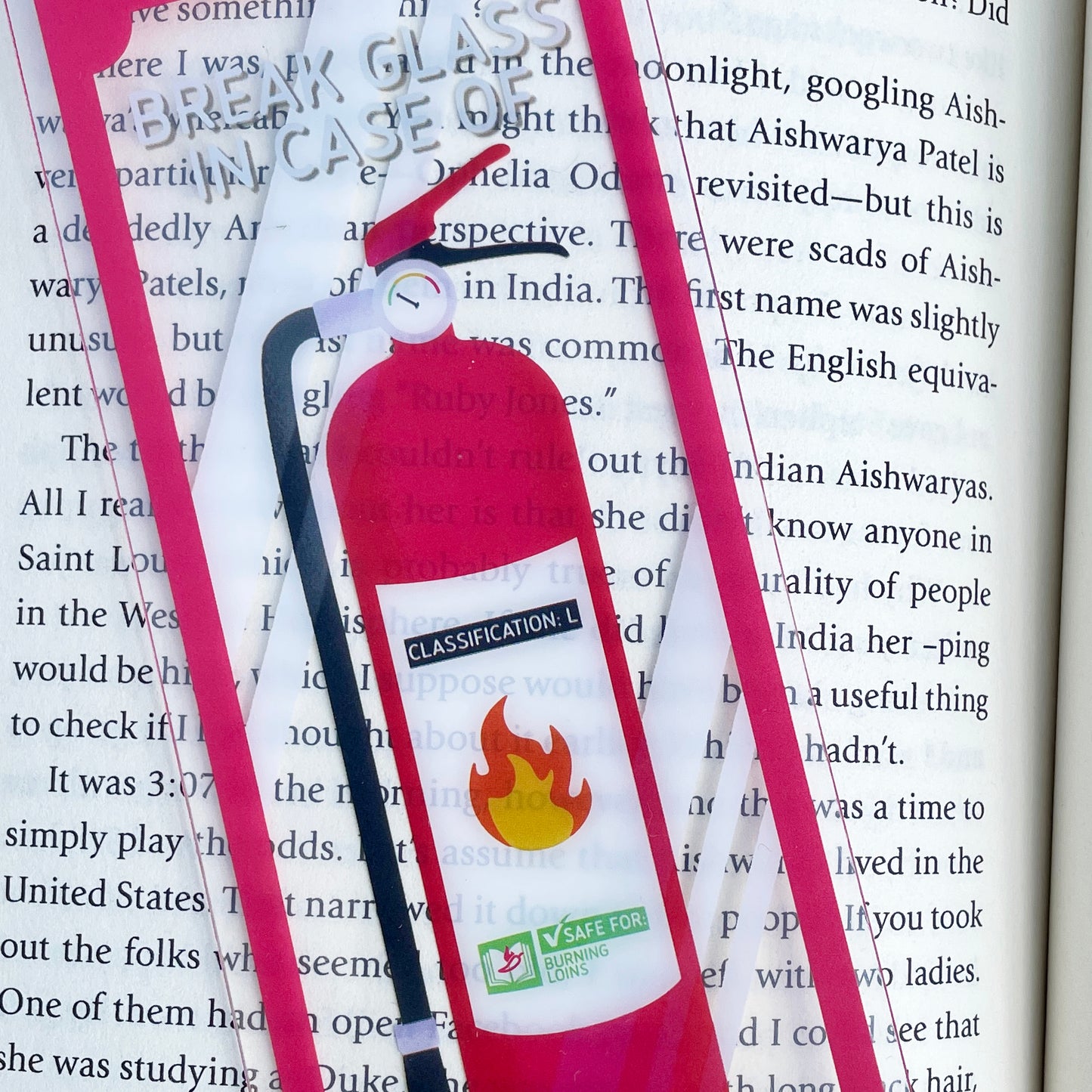 Smutty Emergency Spicy Reads Bookmark