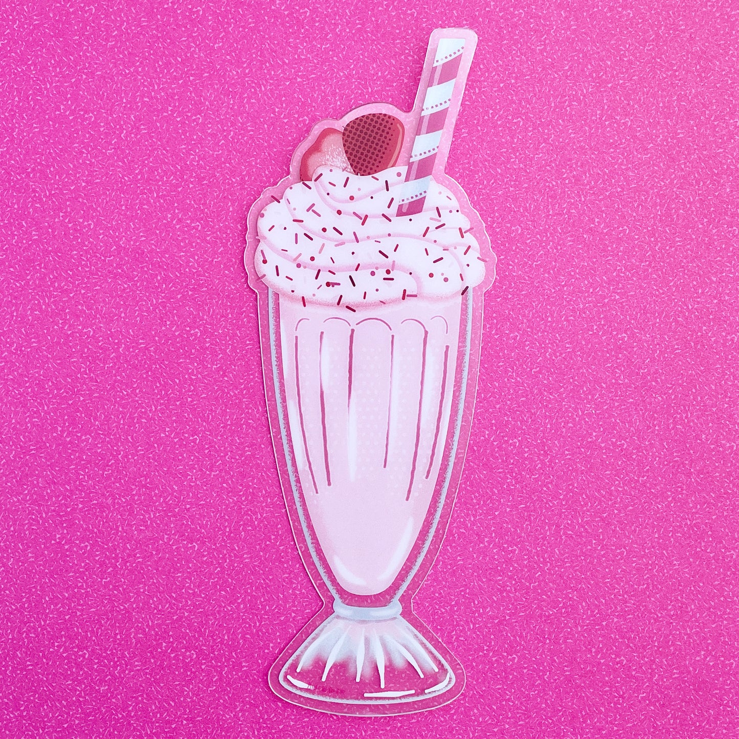 Strawberry Milkshake Bookmark